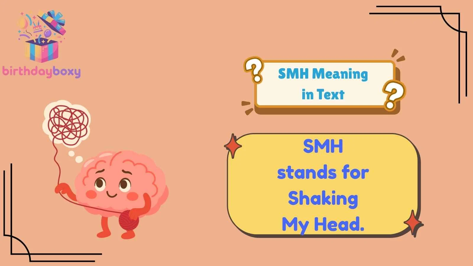 SMH Meaning in Text