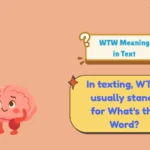 WTW Meaning in Text